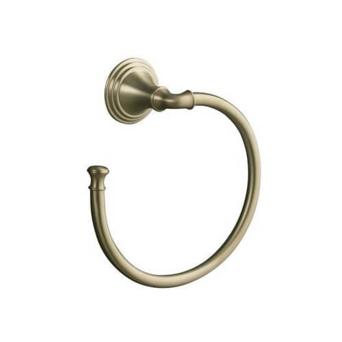 K10557BV Kohler K10557BV Devonshire Towel Ring Brushed Bronze