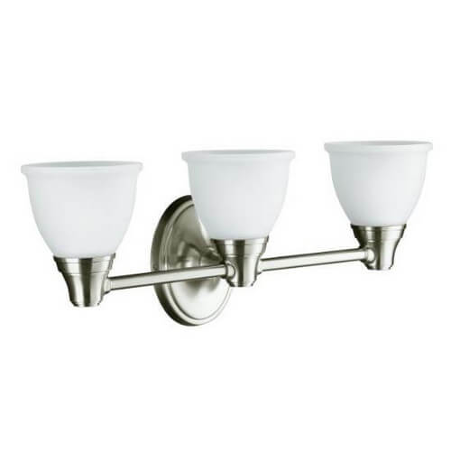 Main product image of Transitional Triple Light Sconce for Forte Faucet Line - Brushed Nickel