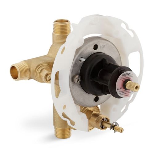 Main product image of 1/2" Pressure-Balancing Valve with Push-Button Diverter and Screwdriver Stops, K-11748-KS-NA