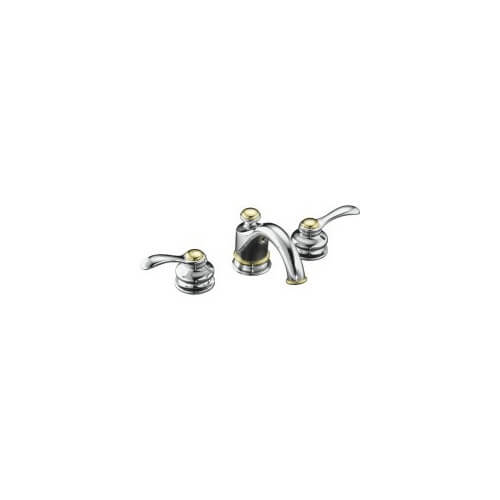 Main product image of Fairfax Lavatory Faucet w/ Lever Handles (Polished Chrome/Polished Brass)