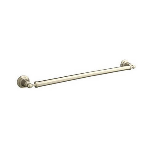 Main product image of Pinstripe 24" Towel Bar (Brushed Nickel), K-13109-BN