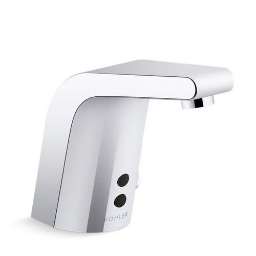 Main product image of Sculpted Touchless Lav Faucet with Insight Sensor Technology & Temperature Mixer, AC Powered, Less Drain, 0.35 GPM, K-13462-SATA-CP