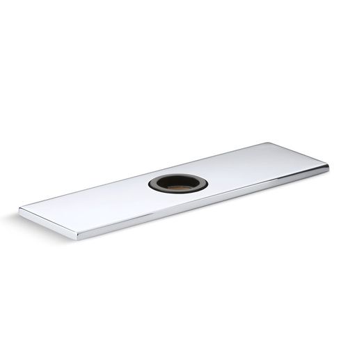 Main product image of 8" Escutcheon Plate for Insight and Kinesis Faucets (Square), K-13479-B-CP