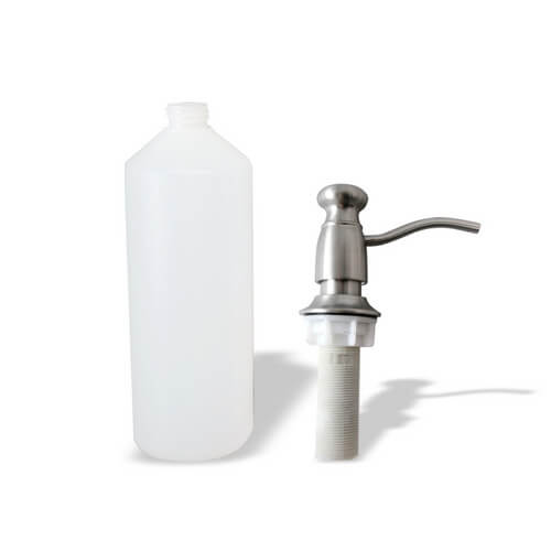 Main product image of Soap/lotion dispenser with Traditional design (Clam shell packed) - Vibrant Stainless, K-1894-C-VS