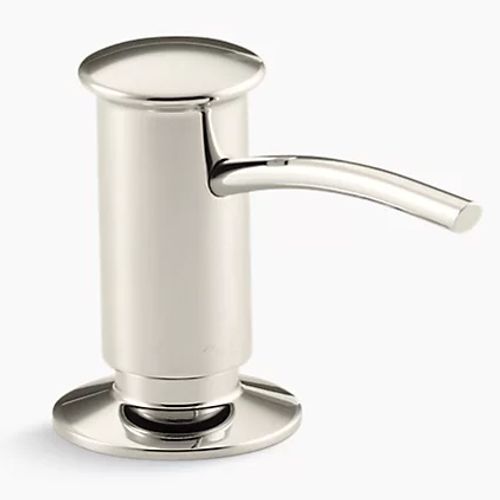 Main product image of Soap/lotion dispenser with Contemporary design (Clam shell packed) - Vibrant Polished Nickel, K-1895-C-SN