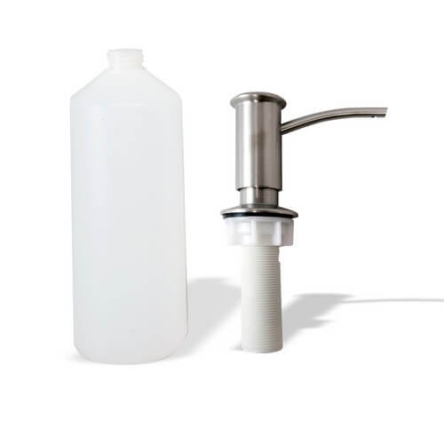 Main product image of Soap/lotion dispenser with Contemporary design (Clam shell packed) - Vibrant Stainless, K-1895-C-VS