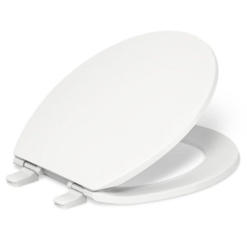 Main product image of Brevia Quiet-Close Commercial Round Toilet Seat (White), K-20111-0