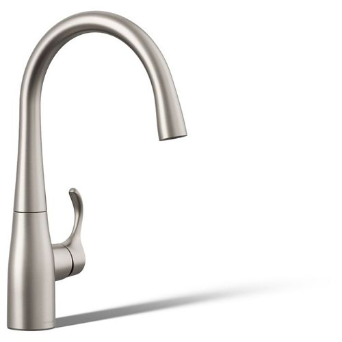Main product image of Simplice 1-Handle Swing Spout Bar Faucet (Stainless Steel), K-22034-VS