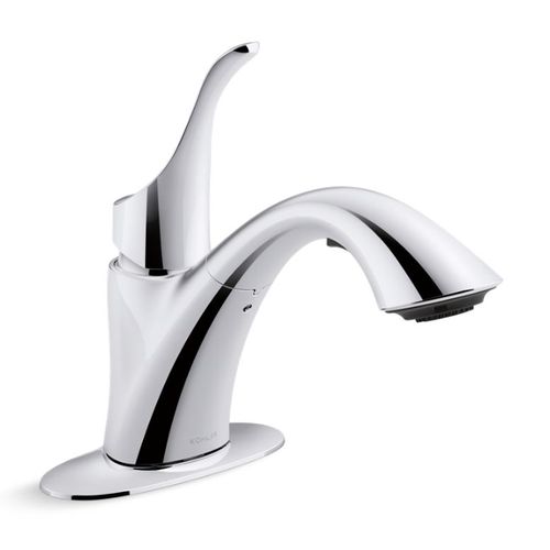 Main product image of Simplice 1-Handle Pull Out Laundry Faucet (Polished Chrome), K-22035-CP