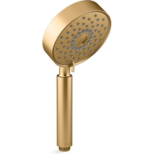 Main product image of Purist Four-Function Hand Shower, 1.75 GPM (Moderne Brass), K-22166-G-2MB