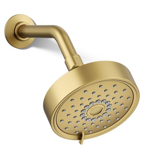 Main product image of Purist Three-Function Showerhead, 2.5 GPM (Moderne Brass), K-22170-2MB