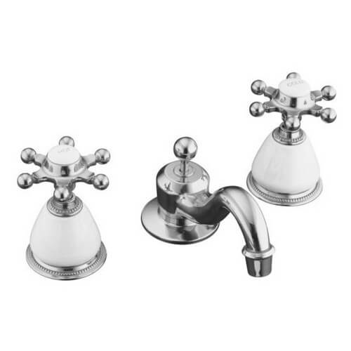 K-223-3D-BN - Kohler K-223-3D-BN - Antique Widespread Lavatory Faucet w ...