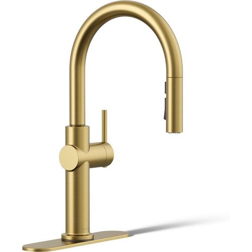 Main product image of Crue 1-Handle Pull Down Kitchen Faucet (Moderne Brass), K-22972-2MB