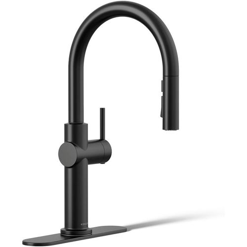 Main product image of Crue 1-Handle Pull Down Kitchen Faucet (Matte Black), K-22972-BL