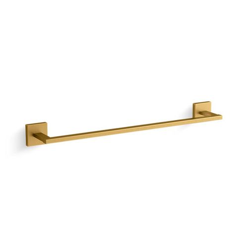 Main product image of Square 18" Towel Bar (Moderne Brass), K-23284-2MB