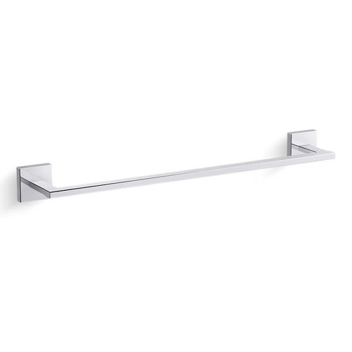 Main product image of Square 18" Towel Bar (Polished Chrome), K-23284-CP