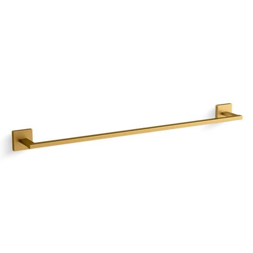 Main product image of Square 24" Towel Bar (Moderne Brass), K-23285-2MB