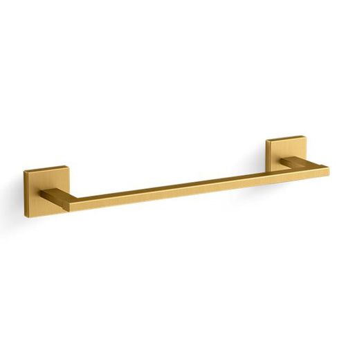 Main product image of Square 12" Towel Bar (Moderne Brass), K-23286-2MB