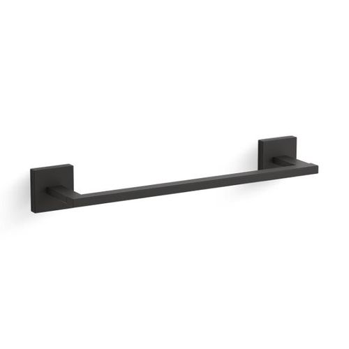 Main product image of Square 12" Towel Bar (Matte Black), K-23286-BL