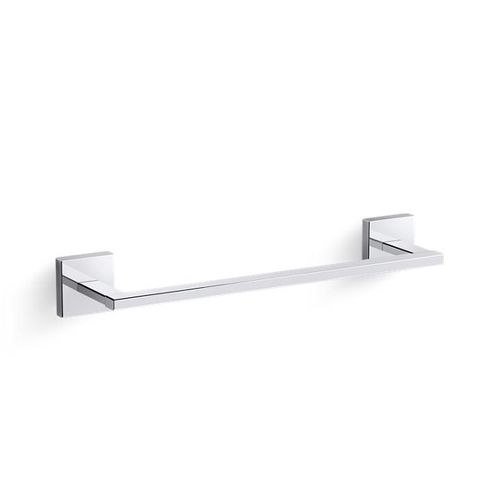 Main product image of Square 12" Towel Bar (Polished Chrome), K-23286-CP