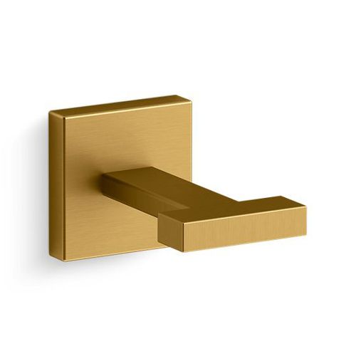 Main product image of Square Robe Hook (Moderne Brass), K-23290-2MB