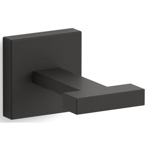Main product image of Square Robe Hook (Matte Black), K-23290-BL