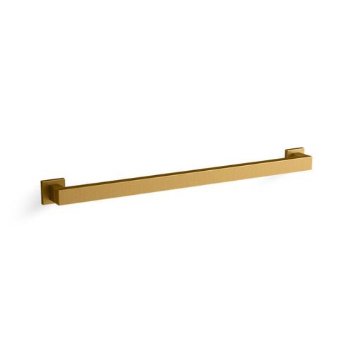 Main product image of Square 24" Grab Bar (Moderne Brass), K-23295-2MB