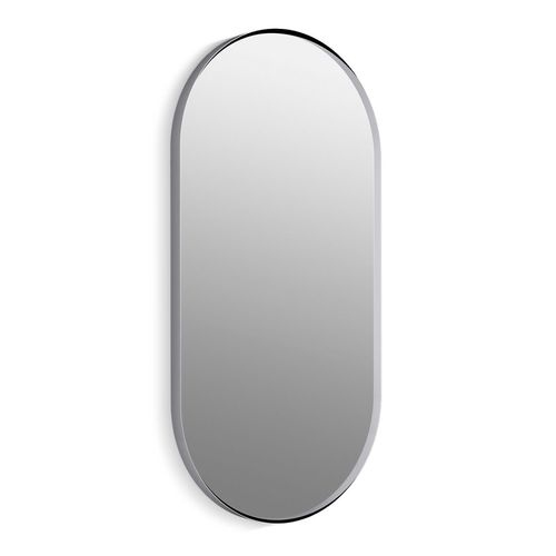 Main product image of Essential 20" x 40" Capsule Framed Mirror, Polished Chrome, K-26051-CPL