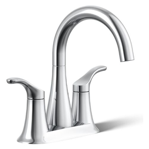 Main product image of Simplice Two Handle Centerset Lav Faucet (Polished Chrome), K-27388-4-CP
