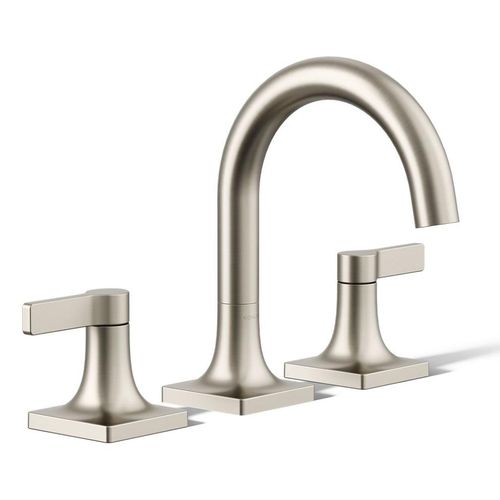 Main product image of Venza Two Handle Widespread Lav Faucet, 0.5 GPM (Brushed Nickel), K-28125-4N-BN