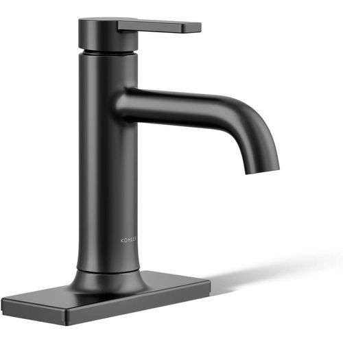 Main product image of Venza Single Handle Centerset Lav Faucet, 1.2 GPM (Matte Black), K-28126-4-BL