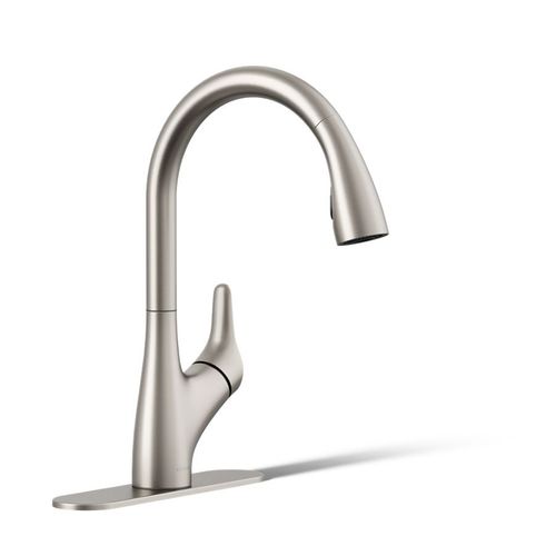 Main product image of Rival 1-Handle Pull Down Kitchen Faucet (Stainless Steel), K-30469-VS