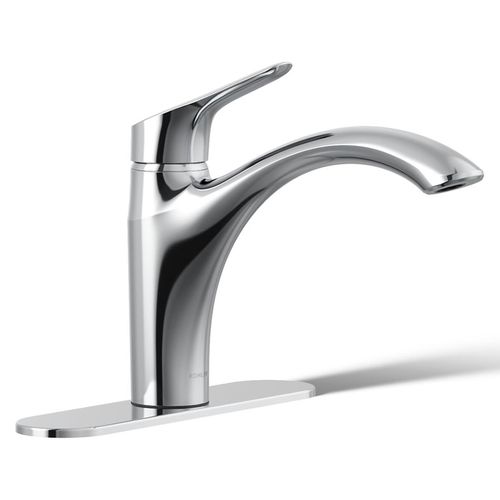 Main product image of Rival 1-Handle Swing Spout Kitchen Faucet (Polished Chrome), K-30470-CP