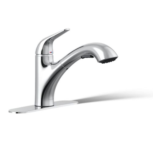 Main product image of Jolt 1-Handle Pull Out Kitchen Faucet (Polished Chrome), K-30612-CP
