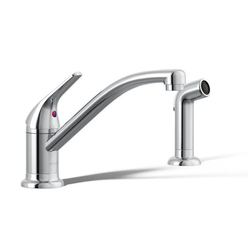 Main product image of Jolt 1-Handle Swing Spout Kitchen Faucet with Spray (Polished Chrome), K-30614-CP