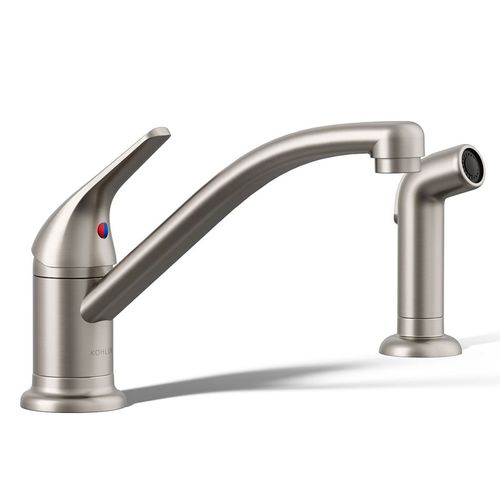 Main product image of Jolt 1-Handle Swing Spout Kitchen Faucet with Spray (Stainless Steel), K-30614-VS