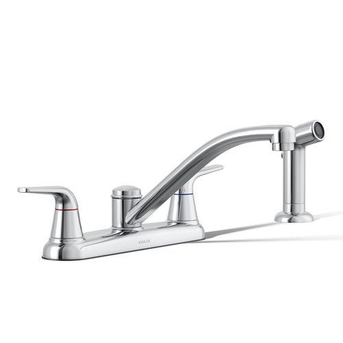 Main product image of Jolt 2-Handle Swing Spout Kitchen Faucet with Spray (Polished Chrome), K-30616-CP