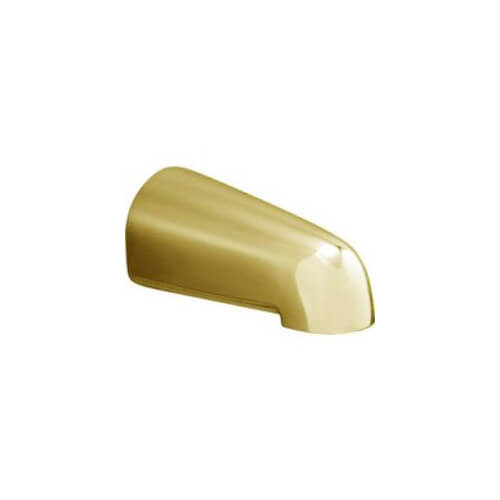 Main product image of Devonshire 4-7/16" Non-Diverter Bath Spout with NPT Connection (Polished Brass), K-373-PB