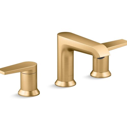 Main product image of Hint Two Handle Widespread Bathroom Faucet (Moderne Brass), K-37893-4-2MB