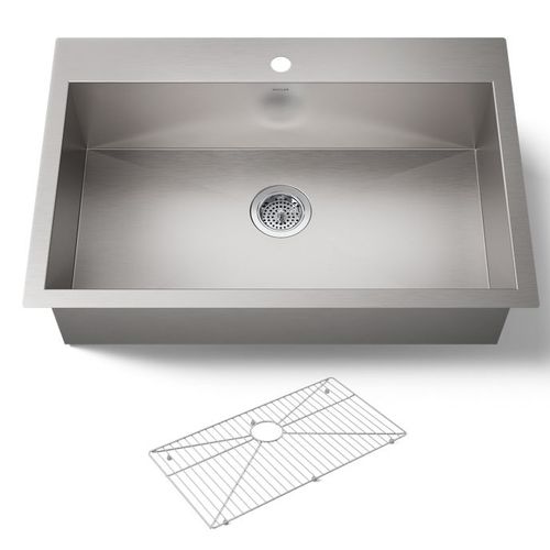 Main product image of Vault 33" Undermount Single Bowl Kitchen Sink, K-3821-1-NA
