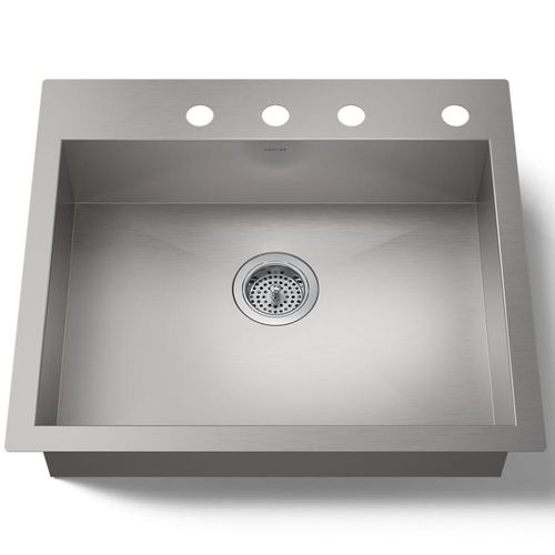 Main product image of Vault 24" Undermount Single Bowl Kitchen Sink, ADA Compliant, K-3894-NA