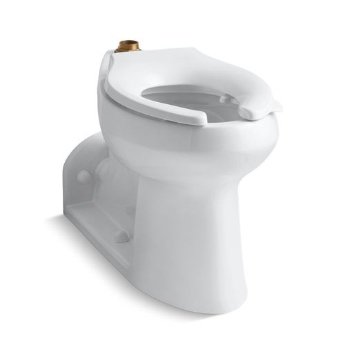 Main product image of Anglesey 1.28/1.6 gpf Floor-Mount Top Spud Flushometer Bowl with Lugs (White), K-4352-L-0