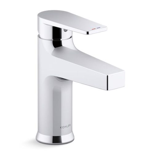 Main product image of Taut Commercial Lav Faucet with Grid Drain, 0.5 GPM (Polished Chrome), K-46029-4-CP