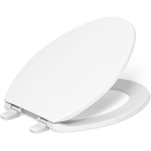 Main product image of Brevia Quick-Release Elongated Toilet Seat (White), K-4774-0