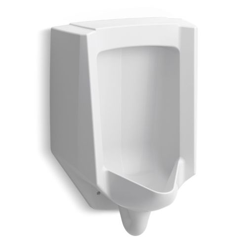 Main product image of Bardon Washout Half-Stall Rear Spud Half-Stall Urinal, 0.125 - 1.0 gpf (White), K-4991-ER-0