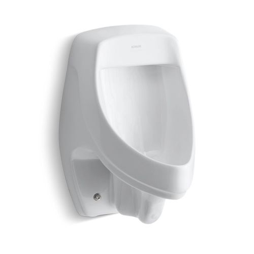 Main product image of Dexter Siphon-Jet Half-Stall Rear Spud Urinal, 0.5 - 1.0 gpf (White), K-5016-ER-0