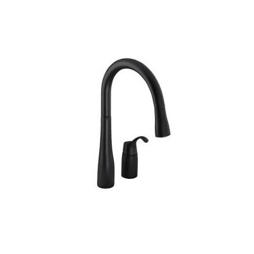 Main product image of Simplice Pull-Down Kitchen Faucet (Matte Black), K-647-BL