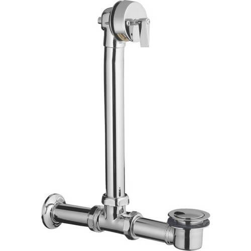 Main product image of Iron Works Exposed Bath Drain (Brushed Nickel), K-7104-BN