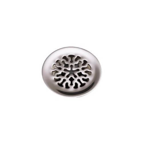 Main product image of Decorative Snowflake Grid Drain without Overflow (Polished Nickel), K-7108-SN