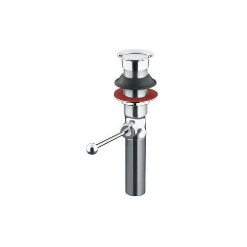 Main product image of Premier Exposed Pop-Up Drain without Overflow (Polished Chrome), K-7114-CP